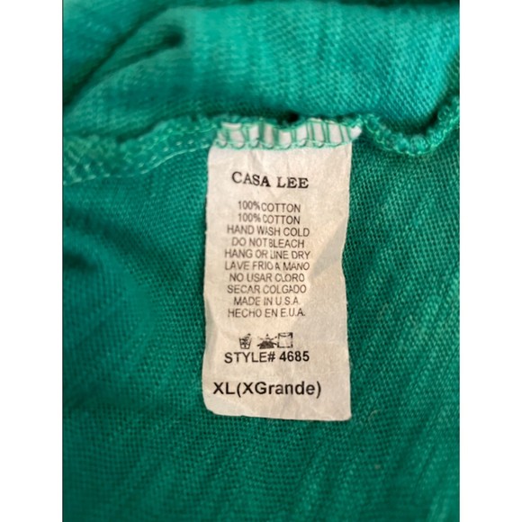 Casa Lee Off the Shoulder Paris Eiffel Tower Top - Sz XL - Picture 5 of 5